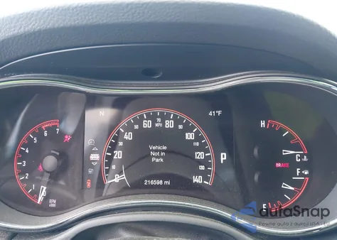 2016 Dodge Durango R/T z USA, uszkodzony, nr VIN 1C4SDJCT6GC468316